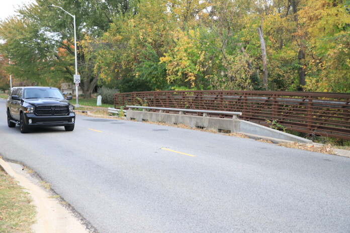 Overland Park and Lenexa are planning to replace the 103rd Street bridge over Flat Rock Creek.