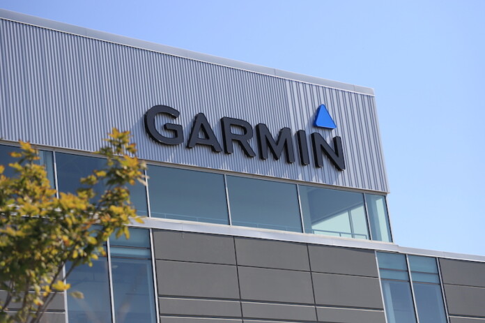The Garmin campus in Olathe just off of 151st Street and Ridgeview Road.