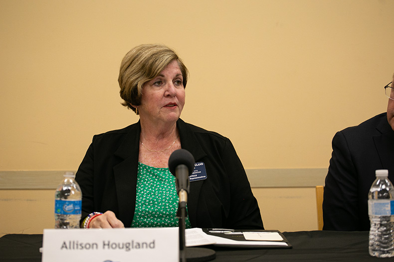 Allison Hougland is running for reelection to Kansas House 15 in November 2024.