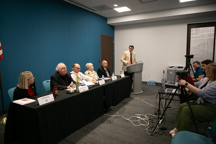 The Johnson County Post hosted a forum Thursday, Oct. 3, for candidates running for Kansas House seats 17 and 18 in the November 2024 election.