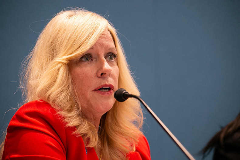 Rep. Angela Stiens is running for Kansas House 39 in the November 2024 election.