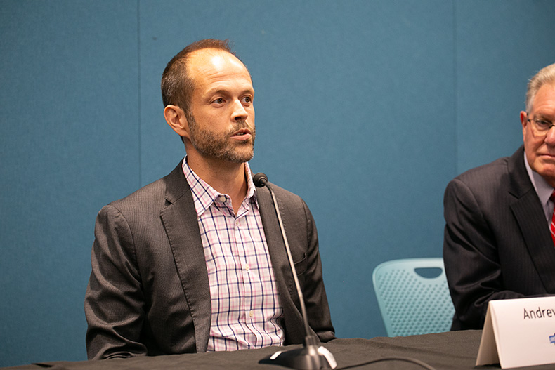 Andrew Mall is running for Kansas Senate 10 in the November 2024 election.