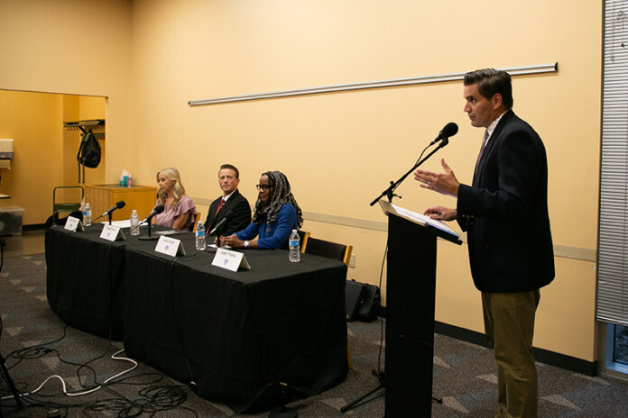 The Johnson County Post hosted a forum Wednesday, Oct. 9, for candidates running for Kansas Senate seats 23 and 37 in the November 2024 election.