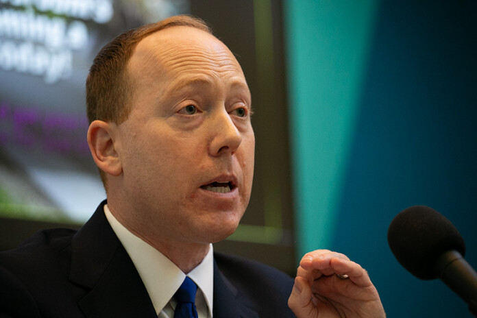 Ethan Corson is running for reelection to Kansas Senate 7 in November 2024.