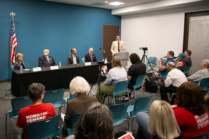The Johnson County Post hosted a forum Thursday, Oct. 3, for candidates running for Kansas Senate seats 9 and 10 in the November 2024 election.