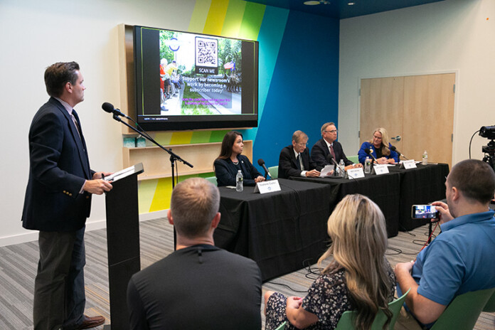 The Johnson County Post hosted a forum Tuesday, Oct. 1, for candidates running for Kansas House seats 19 and 20 in the November 2024 election.