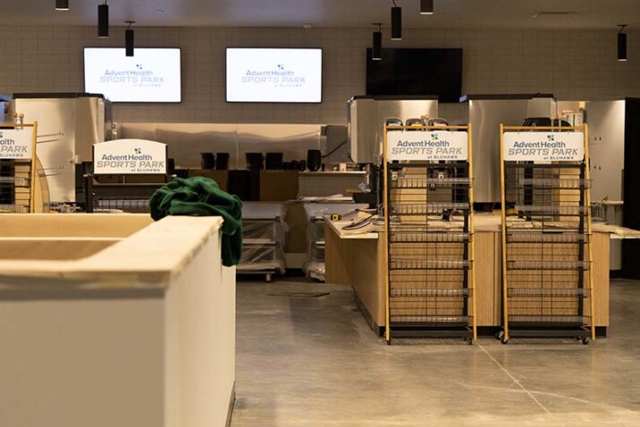 Bluhawk sports park cafe