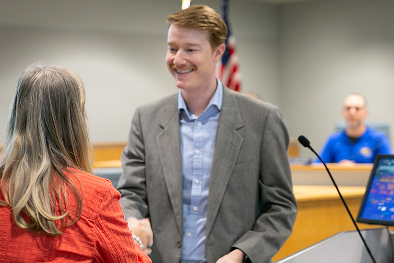 Reuben Cozmyer fills the Merriam Ward 4 council vacancy