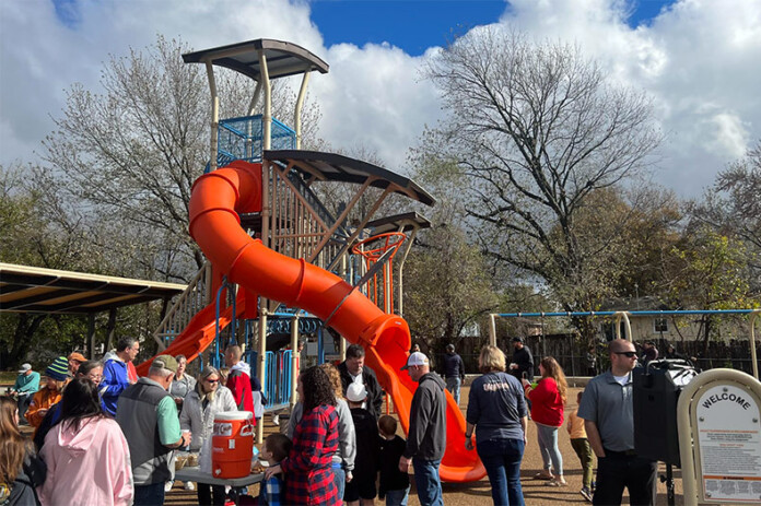 The renovated Glendell Acres Park on Edgewood Drive in Edgerton with new playground equipment and a skate park costing more than $1 million. Renovations took about four years and a week after reopening the park was vandalized.