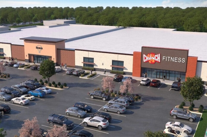 A conceptual rendering of the newly dubbed Indian Creek Crossings complex at the corner of Santa Fe Street and South Mur-Len Road.