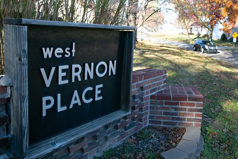 Merriam's West Vernon Place neighborhood