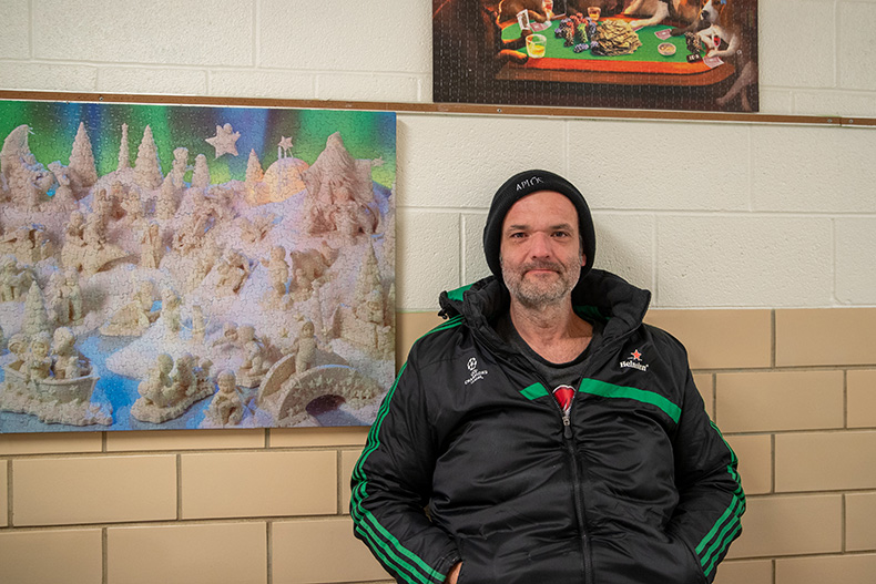 George Litwin, one of the guests at Project 1020 in Lenexa.