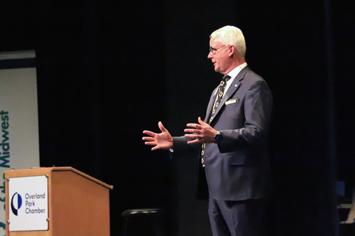 Mayor Curt Skoog gives the 2025 State of the City address on Feb. 4.