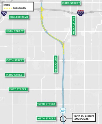 Major work on U.S. 69 toll lanes on track to wrap up in 2025