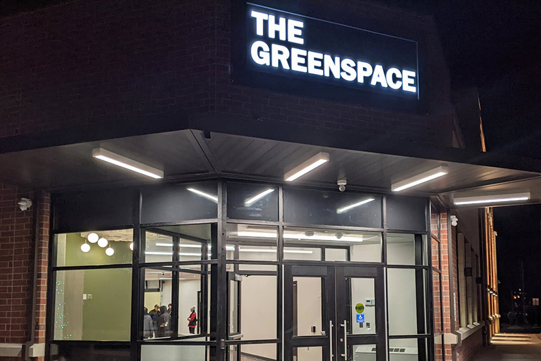 The Greenspace opens to the public later this month in downtown Edgerton.