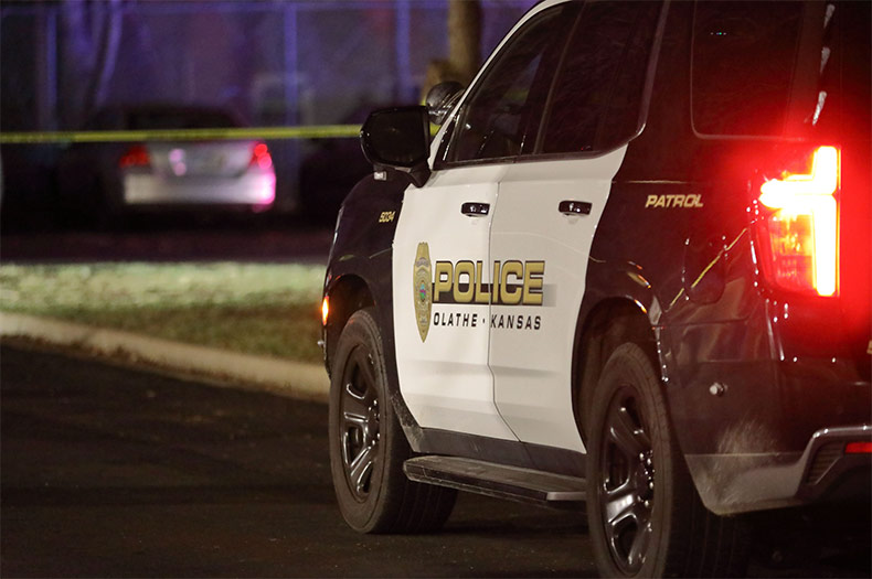 Olathe police shooting, lawsuit, officer moved