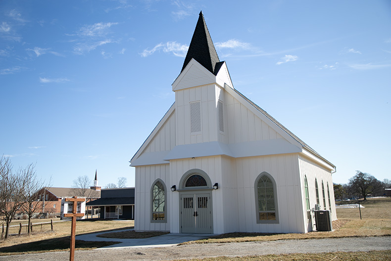 Shawnee Town 1929 chapel