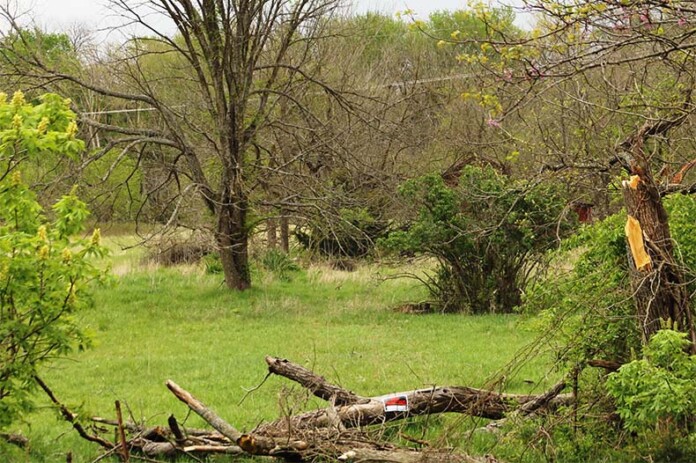 17205 Metcalf Place, the site of the proposed Blackhawk Trail duplex and single-family home neighborhood in southern Overland Park.