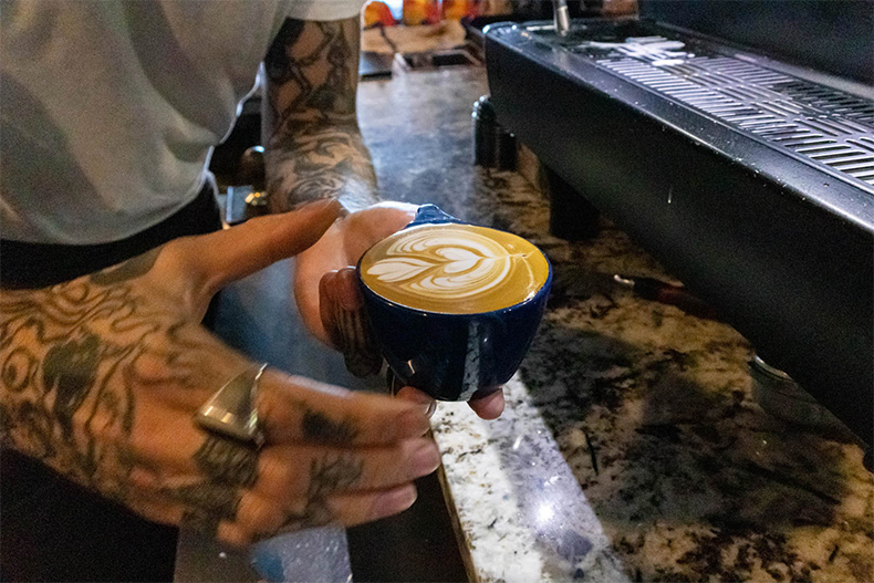 Photo via Bear Necessities Coffee and Bar's Facebook page.