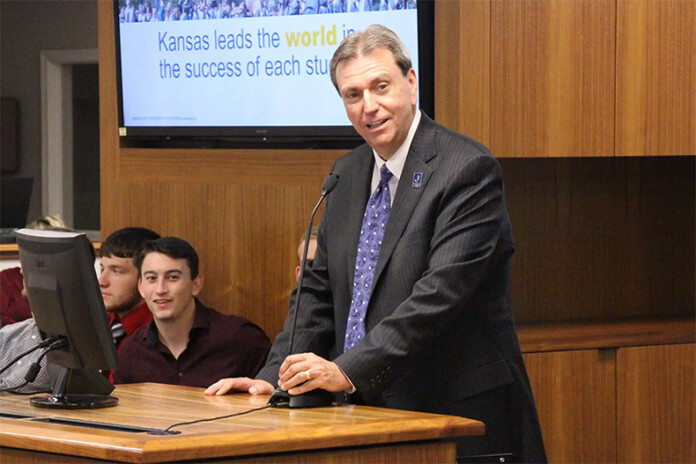 Kansas Education Commissioner Randy Watson has suggested half-day summer school for kindergarten through third grade students who are below grade level in math or reading.