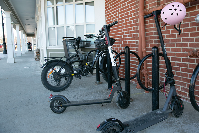 E-scooters in Prairie Village