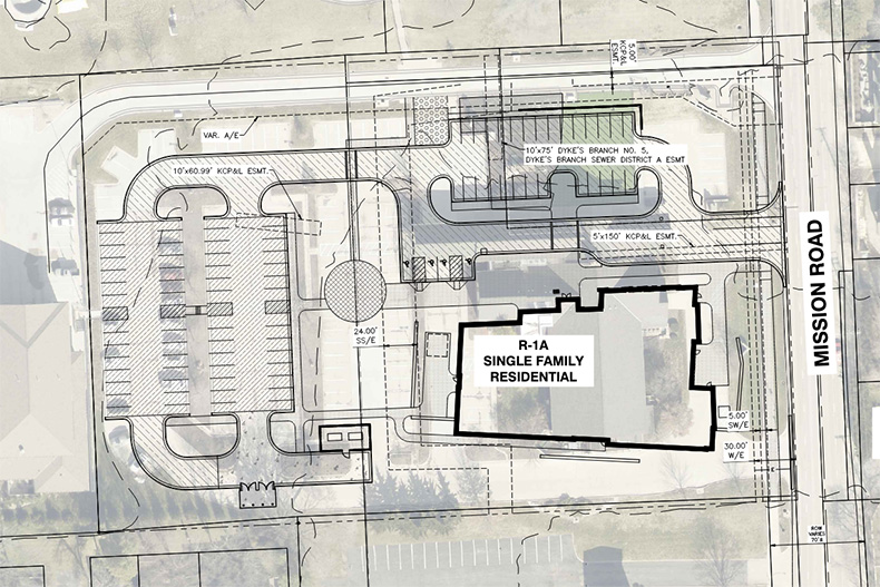 Prairie Village new city hall site plan