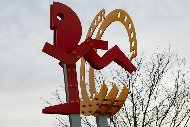 "See Red Run" by Jorge Blanco in Roeland Park