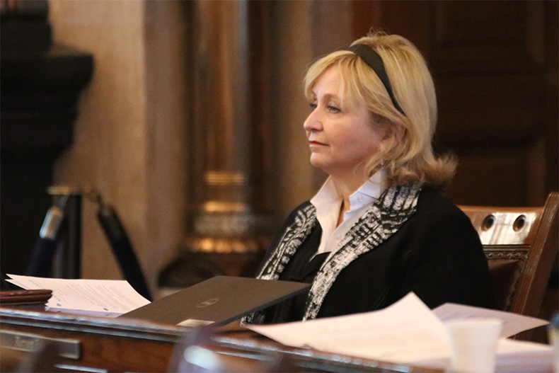 Republican Sen. Caryn Tyson, who chairs the Senate tax committee, pushed to cap property valuation increases this session.