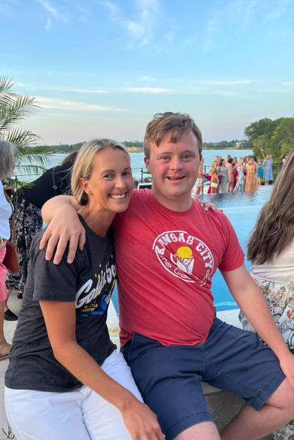 Lindsey Krumbholz (left) of The Golden Scoop