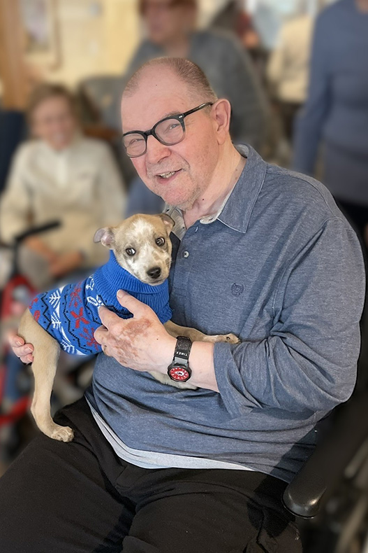 Puppy love at the Town Village of Leawood last month to celebrate Love Your Pet Day.