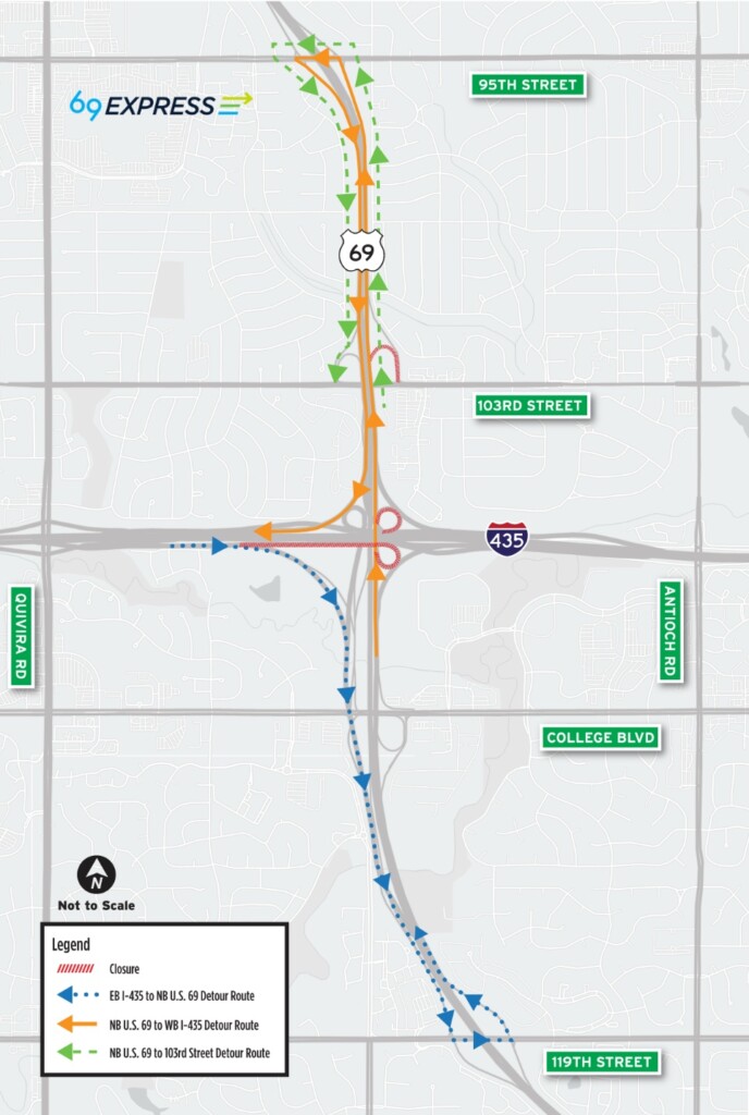Major US-69 closures start this week as toll lane work wraps up
