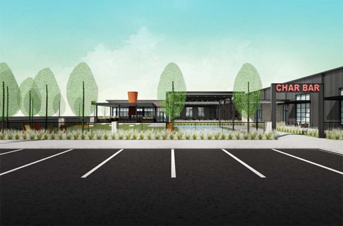 Char Bar plans to renovate a former Olathe firehouse in the downtown core to make room for its new restaurant and pickleball concept.