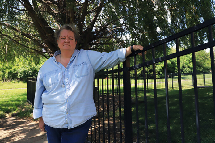 Kate Guimbellot, who lives in College Meadows with her family, has had her home flooded multiple times during major rain events because of an insufficient stormwater system.