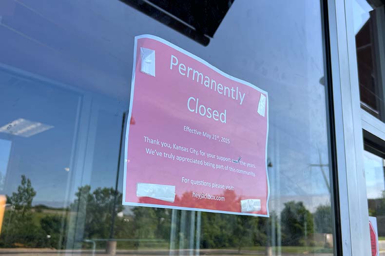 Jack in the Box closed