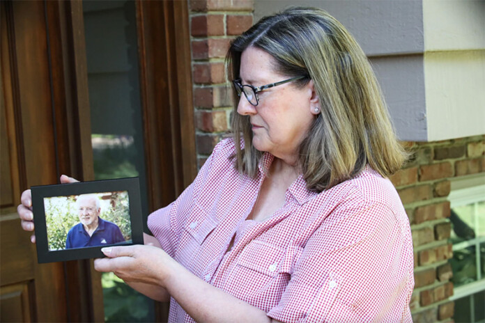 Shelley Miles, a Lawrence resident, is concerned that cuts to Medicaid will cause her husband, Kirk, to lose access to assisted living. Kirk has dementia, and Miles said she couldn't afford his care without Medicaid.