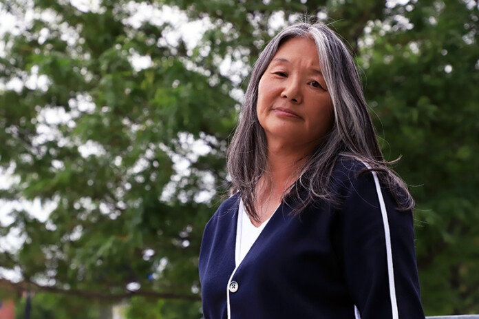 Suzanne Johnson had measles before she was adopted into the United States from Korea in the 1960s. That infection caused a high fever that left her with permanent bell's palsy and partial paralysis of her face.