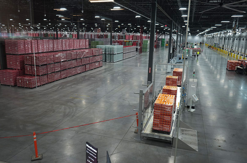 The site is capable of packaging 2,000 cans and 900 bottles per minute, which are then distributed to more than 25,000 customers across five states.