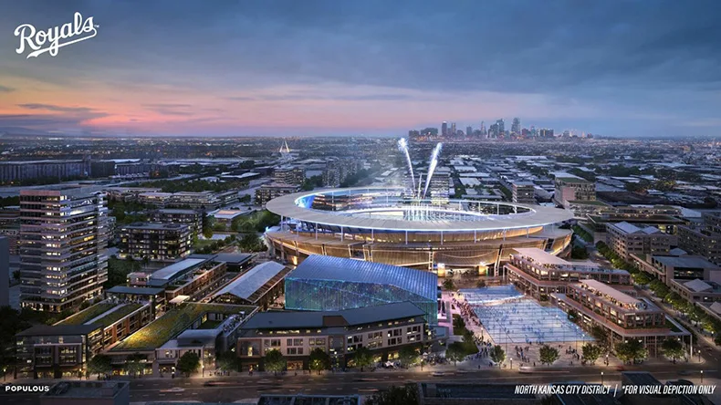 North Kansas City has also been proposed as a location for a new Royals ballpark with surrounding development.