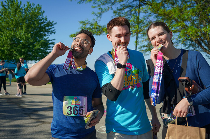 A snapshot from WaterOne's annual Tower 2 Tower 5K last month.