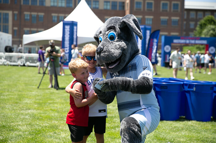World Cup kickoff Blue Sporting KC