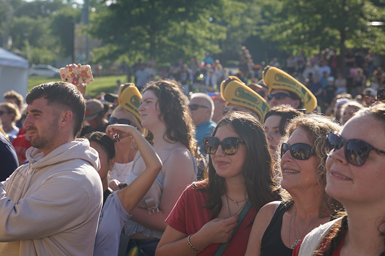 Hot Dog Contest audience