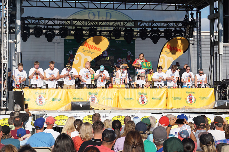 Nathan’s Famous Hot Dog Eating Contest Qualifier