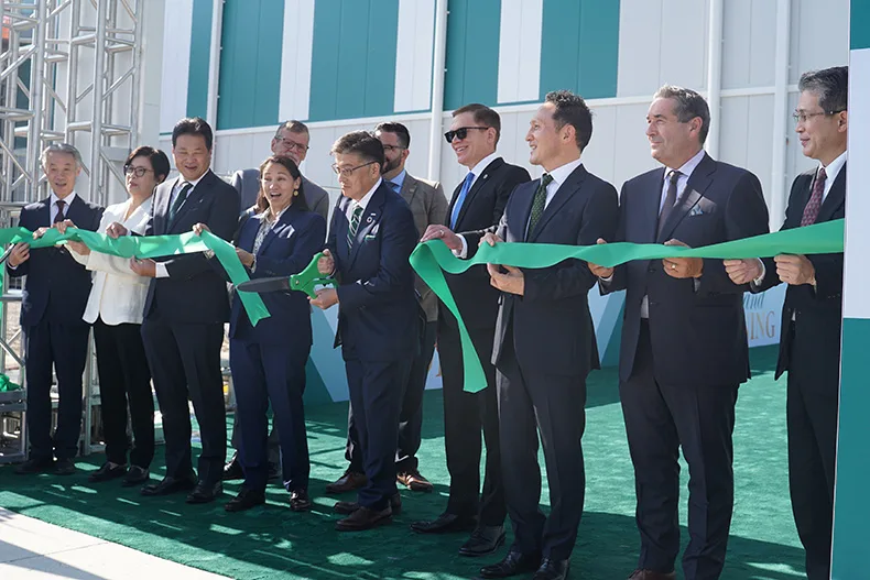 Ribbon cutting