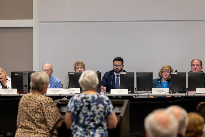 The county commission ultimately voted to push the proposed 2026 budget forward to a final vote, approving a motion to exceed the revenue neutral rate at Wednesday's hearing.