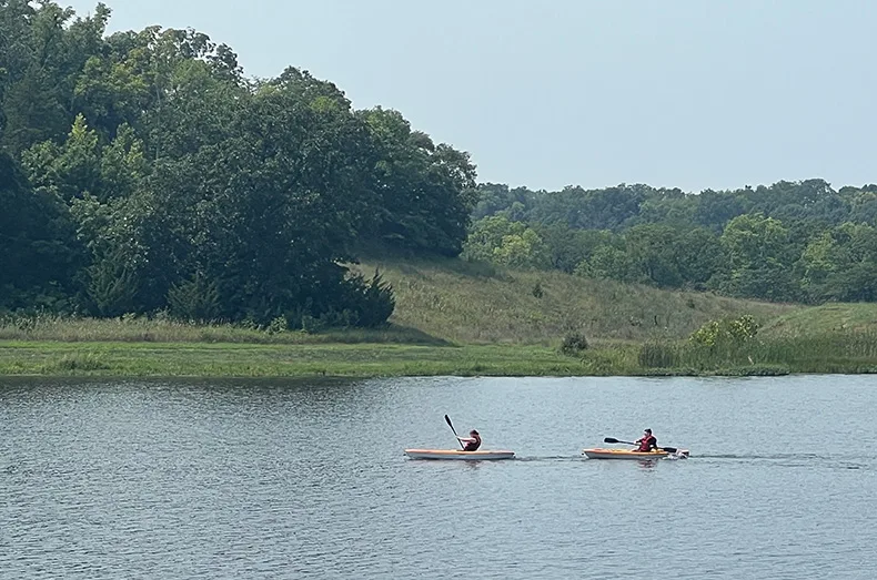 Kill Creek Park Lake.