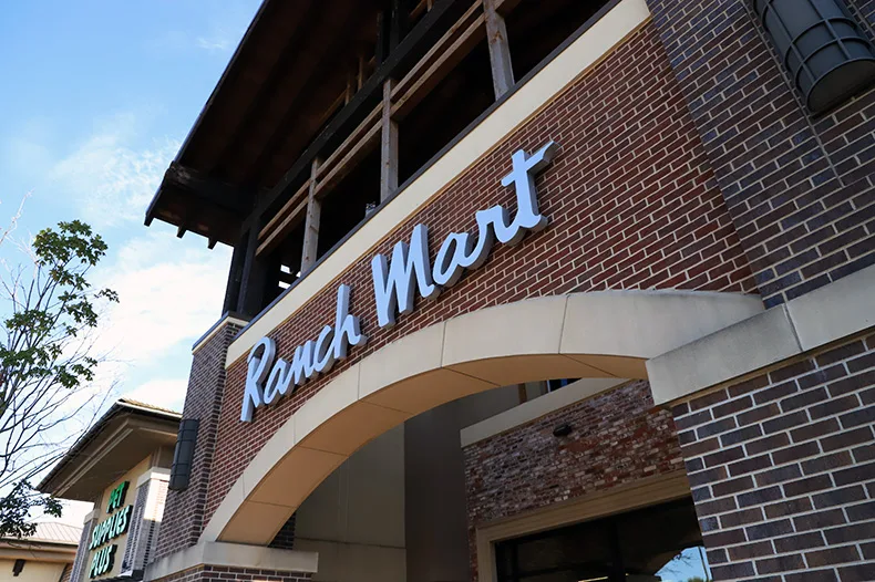 A local property management company that operates several Johnson County shopping centers has banned e-bikes and e-scooters on its property for young patrons. Above, the shopping center at 95th Street and Mission Road.