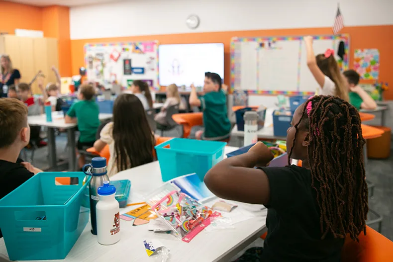 Students fill new classrooms at Tomahawk Elementary