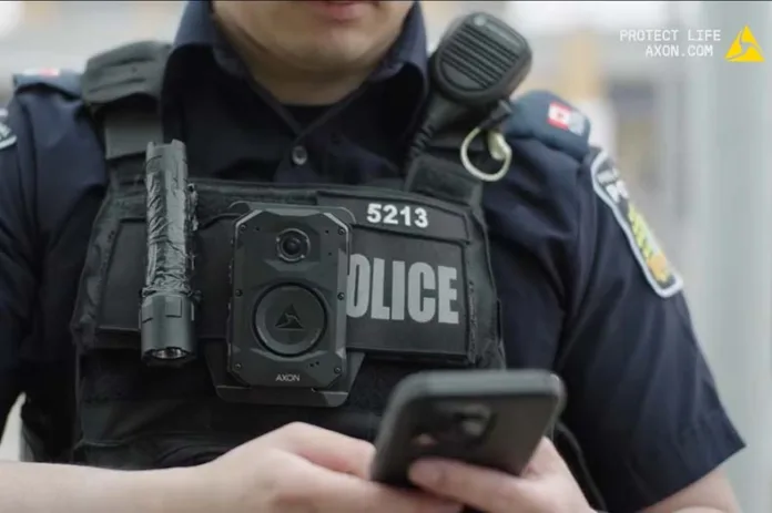 Axon Enterprises manufactures police technology, like body cameras, that Overland Park Police is purchasing.