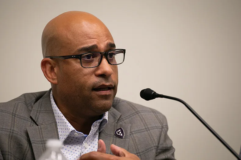 Carlton Abner is running for an at-large seat on the Johnson County Community College Board of Trustees.