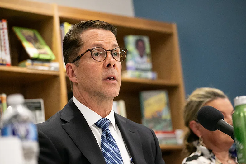 James Spies is running for election to the Westwood City Council.